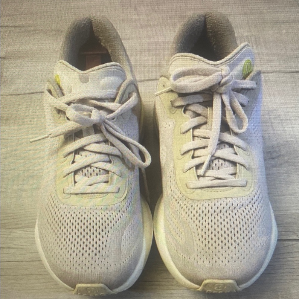 lululemon athletica Cream Athletic Shoes